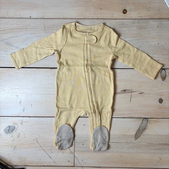 Cloud Island NWOT 3-Pack Baby Sleepers Yellow, Yellow, Gray Size 0-3 Months - Picture 6 of 13